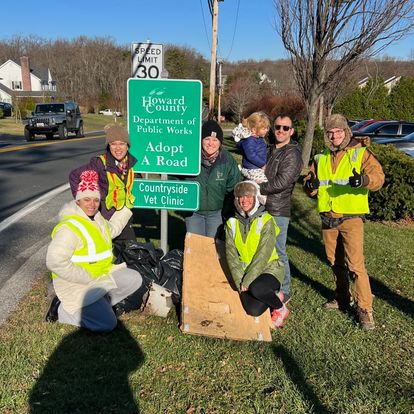 Community Service Roadside Cleanup